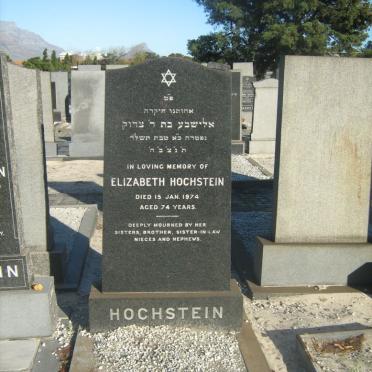 HOCHSTEIN Elizabeth -1974