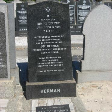 HERMAN Joe -1959 &amp; Betty -1988