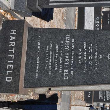 HARTFIELD Harry -1962