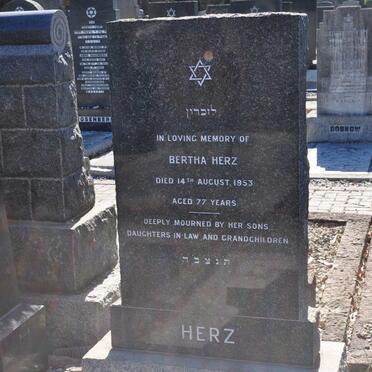 HERZ Bertha -1953