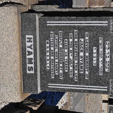 HYAMS Jack -1951