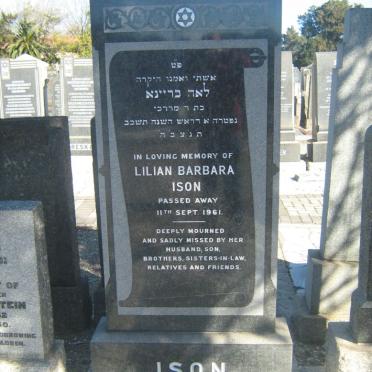 ISON Lilian Barbara -1961