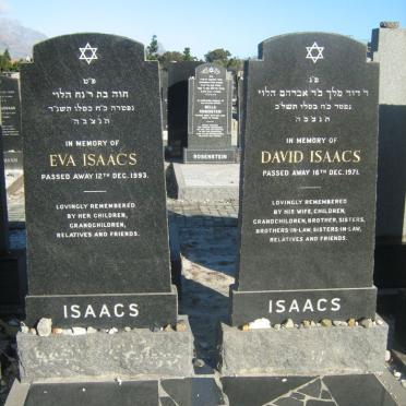 ISAACS David -1971 &amp; Eva -1993