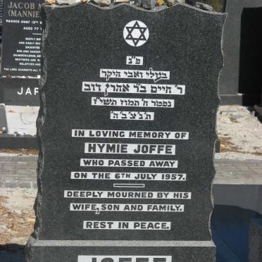 JOFFE Hymie -1957