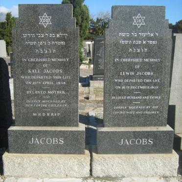 JACOBS Lewis -1955 &amp; Kale -1958