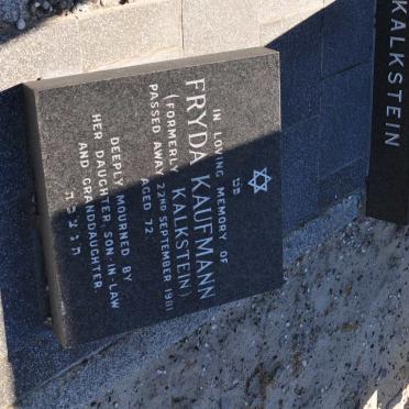 KALKSTEIN Fryda formerly KALKSTEIN -1981