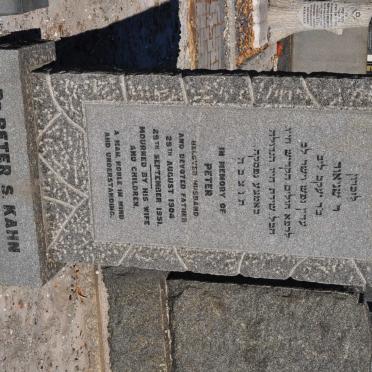 KAHN Peter S. 1904-1951