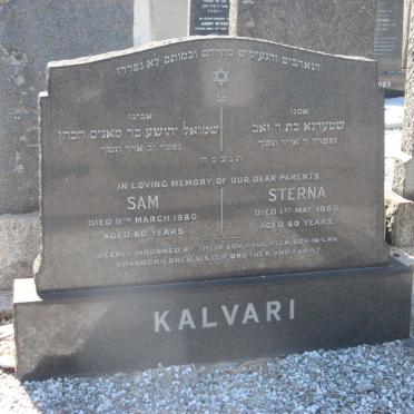 KALVARI Sam -1960 &amp; Sterna -1960