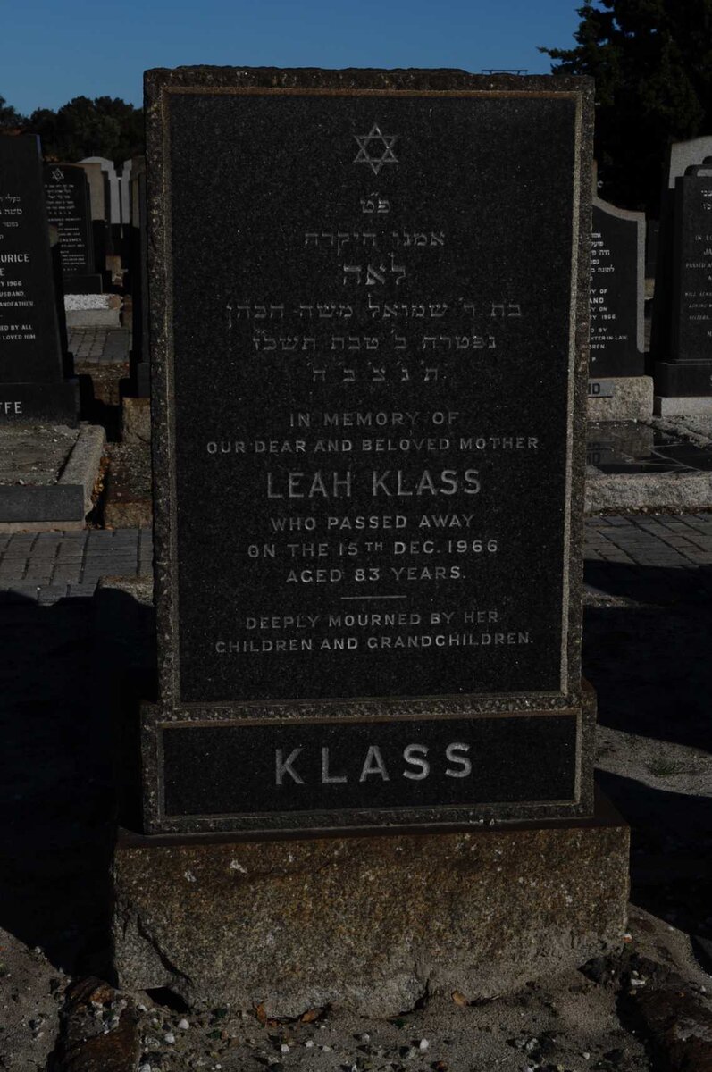 KLASS Leah -1966