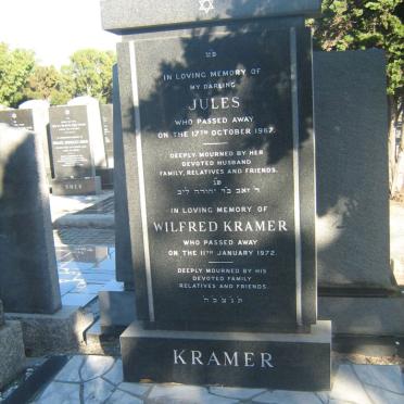 KRAMER Wilfred -1972 &amp; Jules -1967