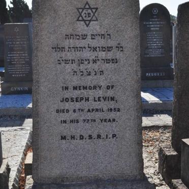 LEVIN Joseph -1952
