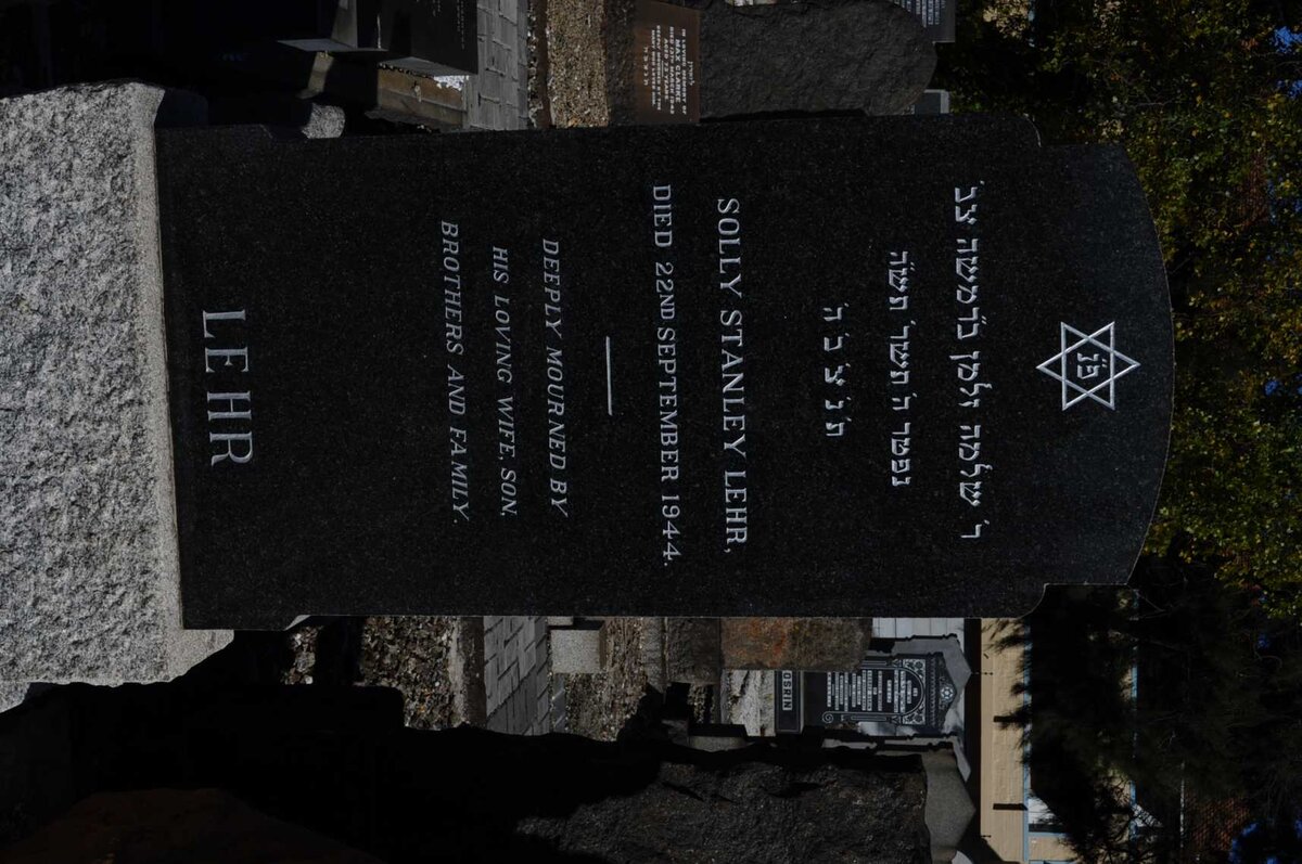 LEHR Solly Stanley -1944