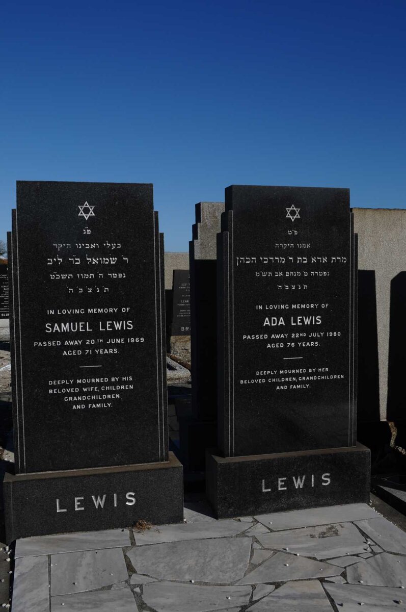 LEWIS Samuel -1969 &amp; Ada -1980