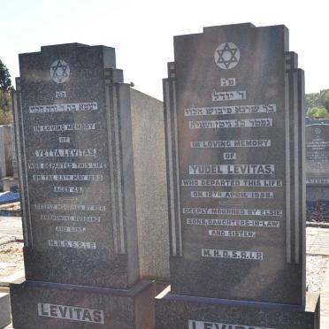 LEVITAS Yudel -1958 &amp; Yetta -1953