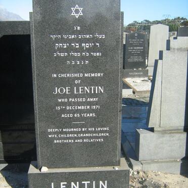 LENTIN Joe -1971
