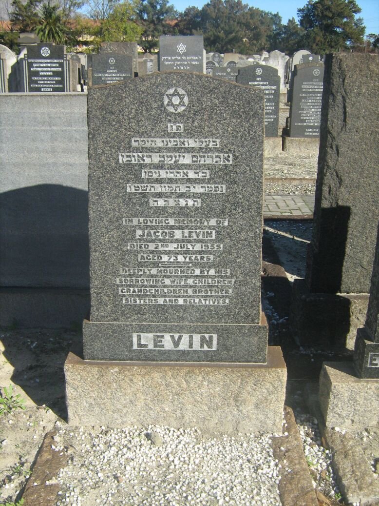 LEVIN Jacob -1955