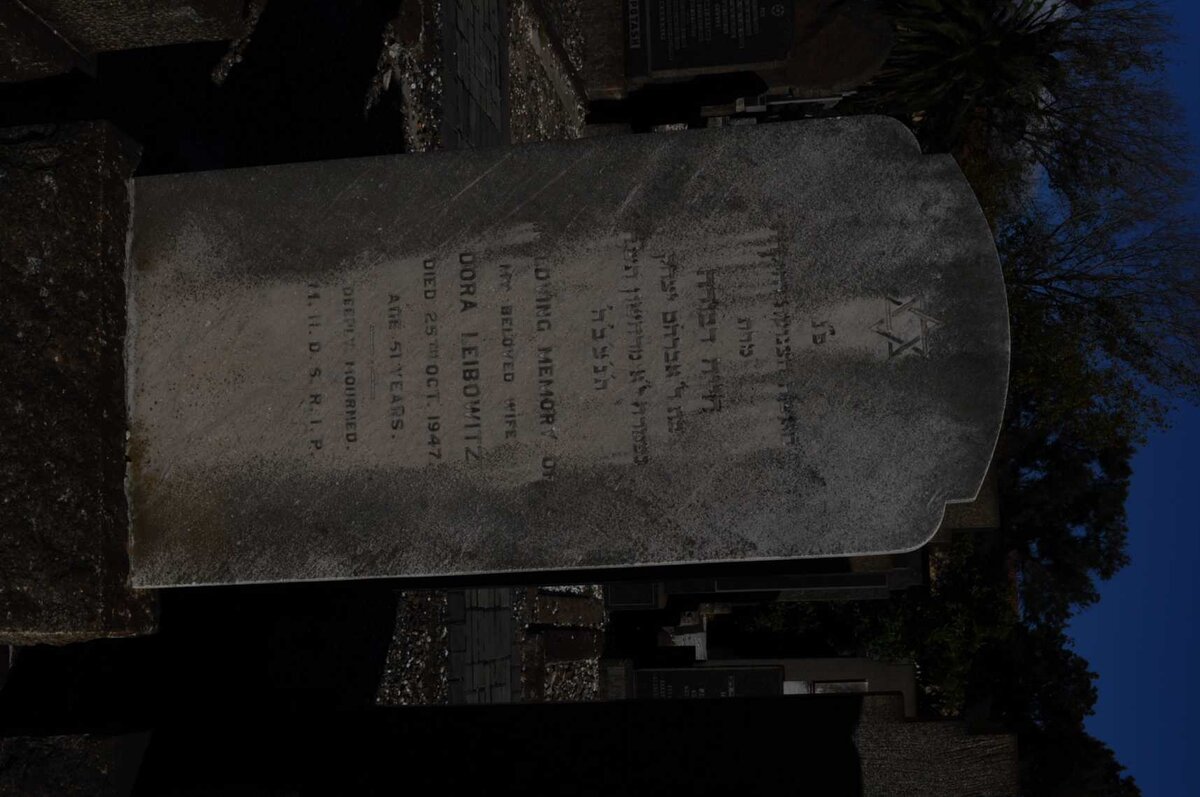 LEIBOWITZ Dora -1947