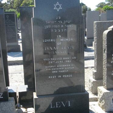LEVI Isaac -1960