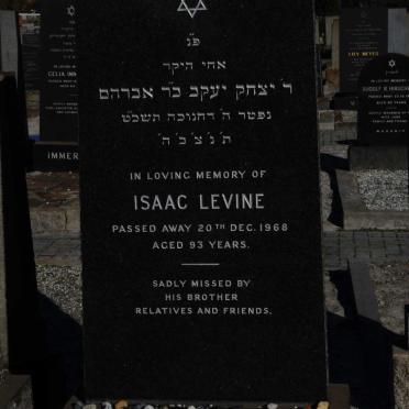 LEVINE Isaac -1968