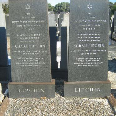 LIPCHIN Abram -1964 &amp; Chasa -1966