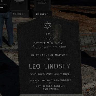 LINDSEY Leo -1976