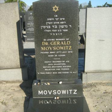 MOVSOWITZ Gerald -1976
