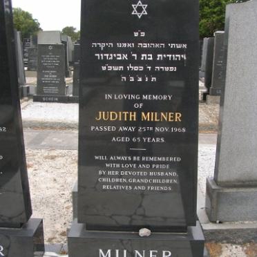 MILNER Judith -1968