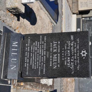 MILUN Jack 1917-1998