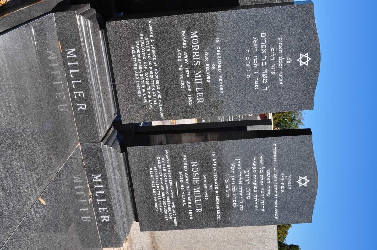 MILLER Morris -1983 &amp; Rosie -1970