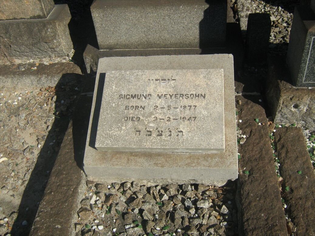 MEYERSOHN Sigmund 1877-1947