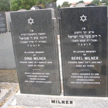 MILNER Berel -1967 &amp; Dina -1968