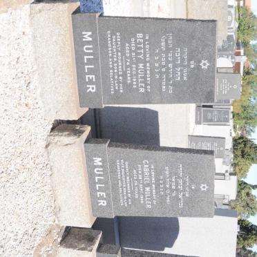 MULLER Gabriel -1959 &amp; Betty -1965