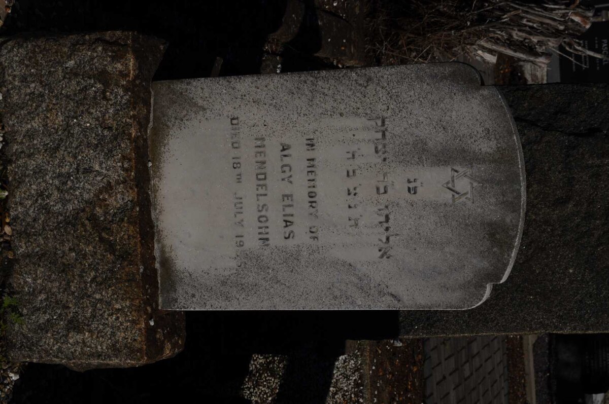 MENDELSOHN Algy Elias -1955