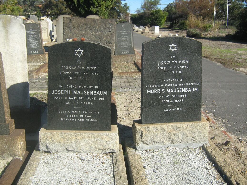 MAUSENBAUM Joseph -1981 :: MAUSENBAUM Morris -1956