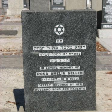NELLEN Rosa Amelia 1927-1953