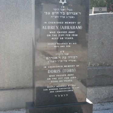 OSPOVAT Aubrey -1958 &amp; Doris -1989