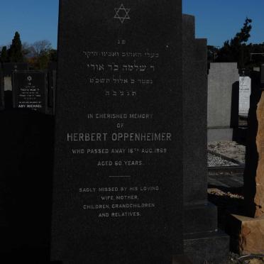 OPPENHEIMER Herbert -1969