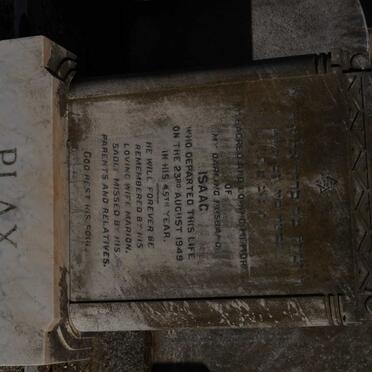 PLAX Isaac -1949