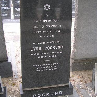 POGRUND Cyril -1969