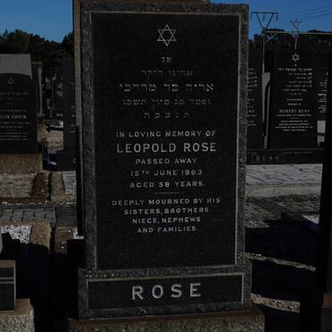 ROSE Leopold -1963