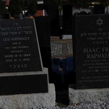 RAPHAELY Leo 1869-1959 :: RAPHAELY Isaac Fritz 1903-1975