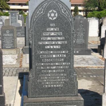 ROSENBERG Morris Isaac -1953