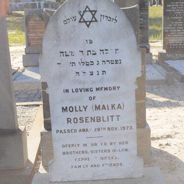 ROSENBLITT Molly -1973