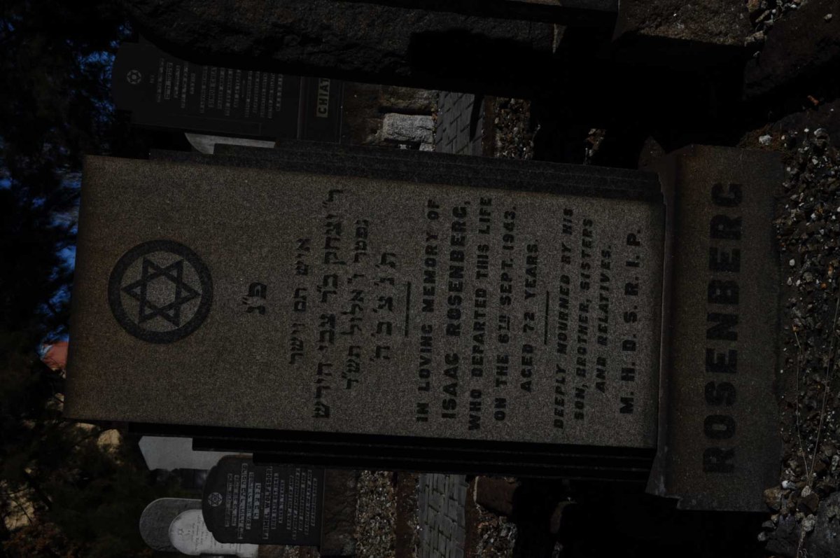 ROSENBERG Isaac -1943