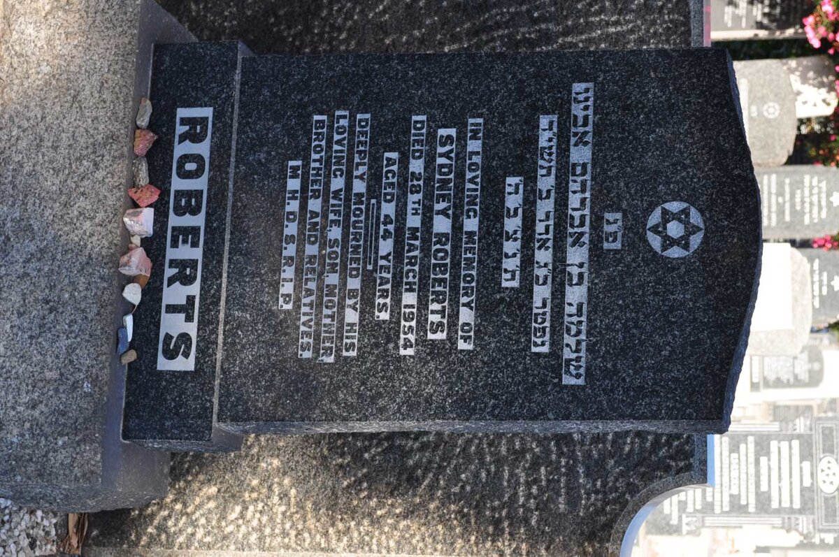 ROBERTS Sydney -1954