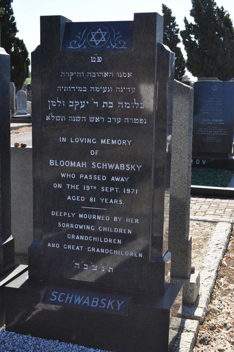 SCHWABSKY Bloomah -1971