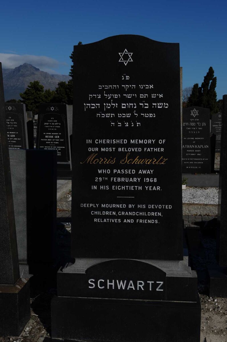 SCHWARTZ Morris -1968