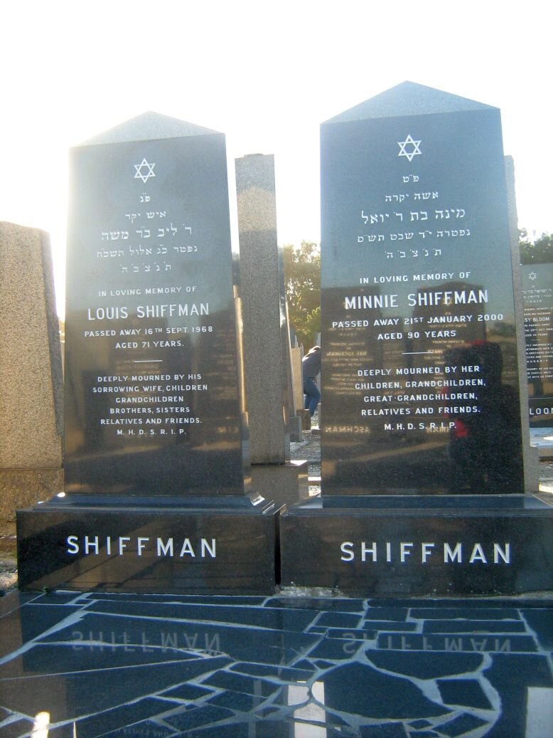 SHIFFMAN Louis -1968 &amp; Minnie -2000