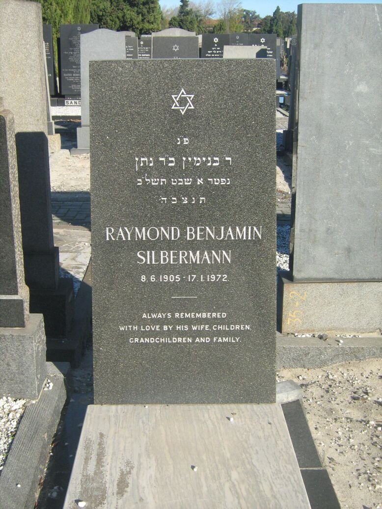 SILBERMAN Raymond Benjamin 1905-1972