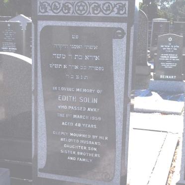 SOLIN Edith -1959